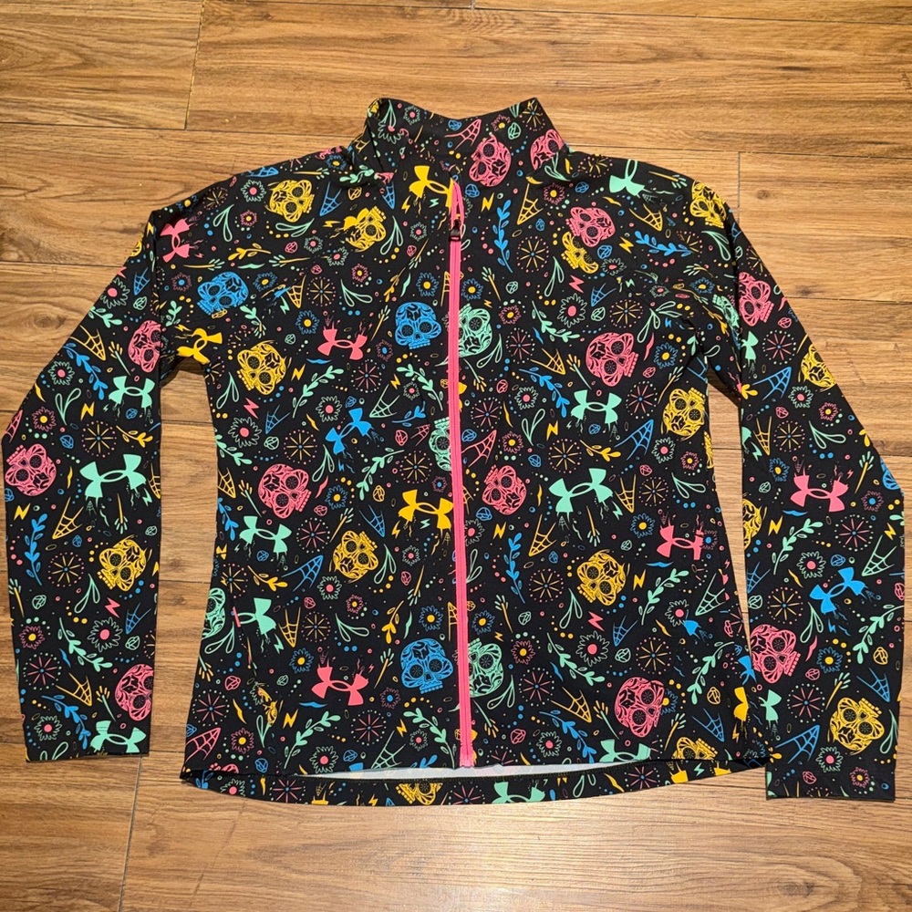 Under Armour Day of the Dead Run Jacket